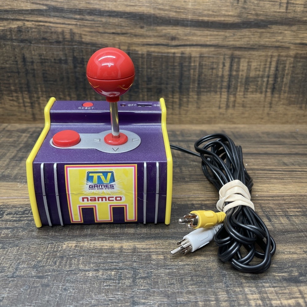 Namco Tv Games Plug N Play Complete Arcade Game System Jakks Pacific 2003 TESTED